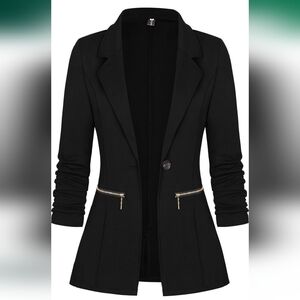 Elegant Black Women's Blazer